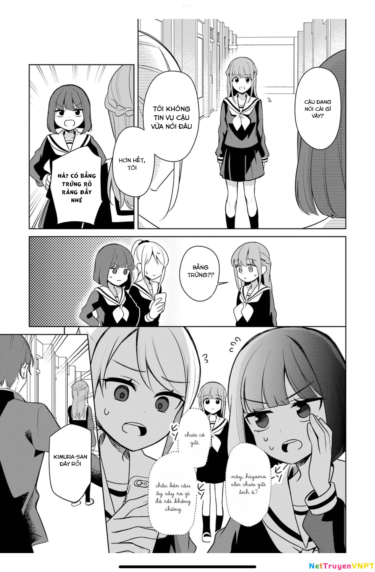 Shoujo Manga Protagonist X Rival San Chapter 43 - Trang 4