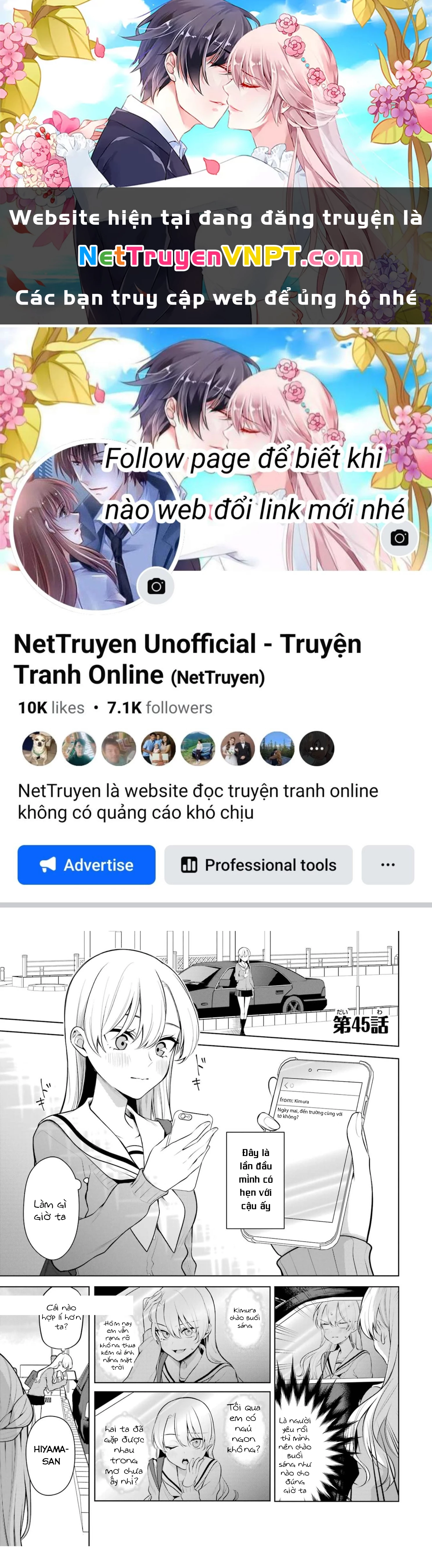 Shoujo Manga Protagonist X Rival San Chapter 45 - Trang 4