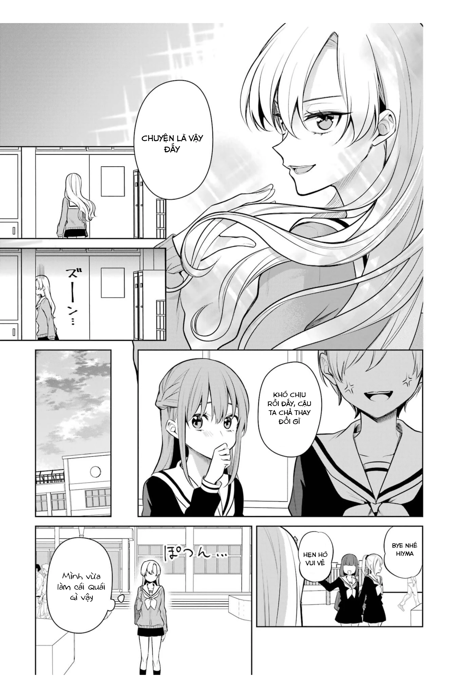 Shoujo Manga Protagonist X Rival San Chapter 45 - Trang 4