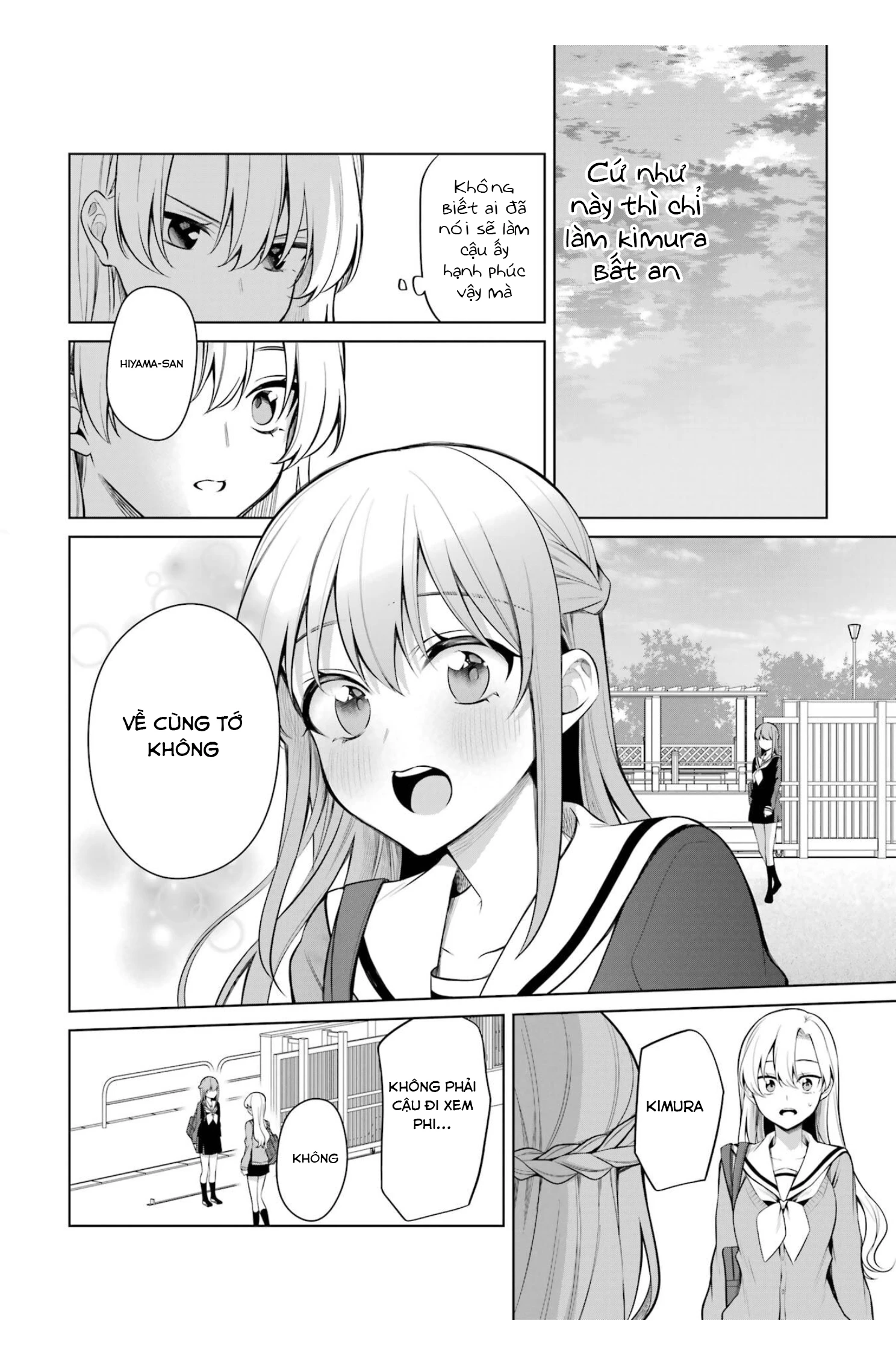 Shoujo Manga Protagonist X Rival San Chapter 45 - Trang 4