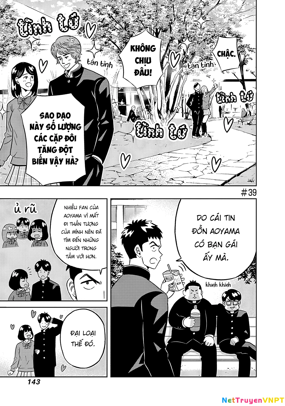 Keppeki Danshi! Aoyama-kun Chapter 39 - Trang 2