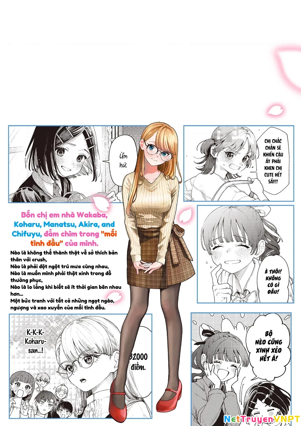 Tình yêu màu Lam nhà Wakaba Chapter 15.5 - Trang 2