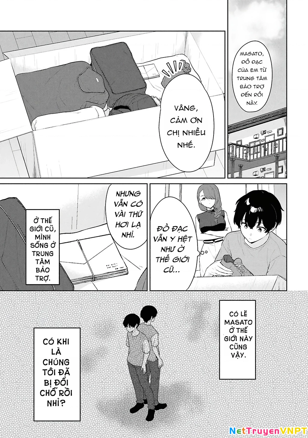 Danjohi 1:5 no Sekai demo Futsu ni Ikirareru to Omotta? ~ Geki Juu Kanjou na Kanojotachi ga Mujikaku Danshi ni Honrousaretara Chapter 5 - Trang 3