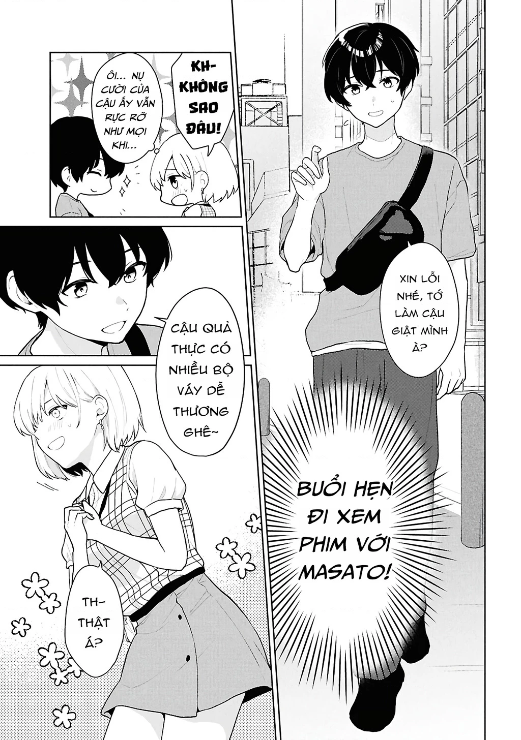 Danjohi 1:5 no Sekai demo Futsu ni Ikirareru to Omotta? ~ Geki Juu Kanjou na Kanojotachi ga Mujikaku Danshi ni Honrousaretara Chapter 5 - Trang 3
