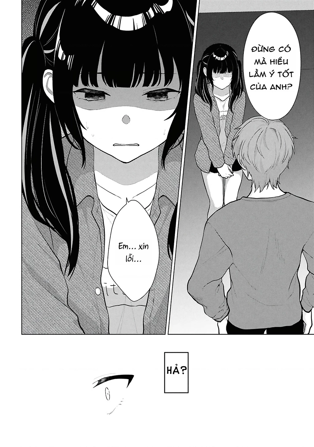 Danjohi 1:5 no Sekai demo Futsu ni Ikirareru to Omotta? ~ Geki Juu Kanjou na Kanojotachi ga Mujikaku Danshi ni Honrousaretara Chapter 5 - Trang 3