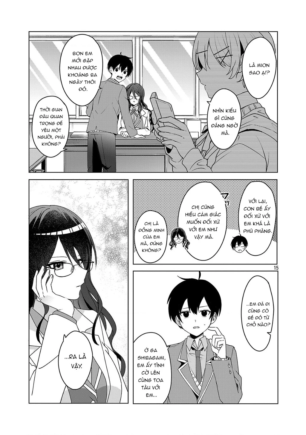 Hãy dạy tớ tình yêu Chapter 05 - Trang 2