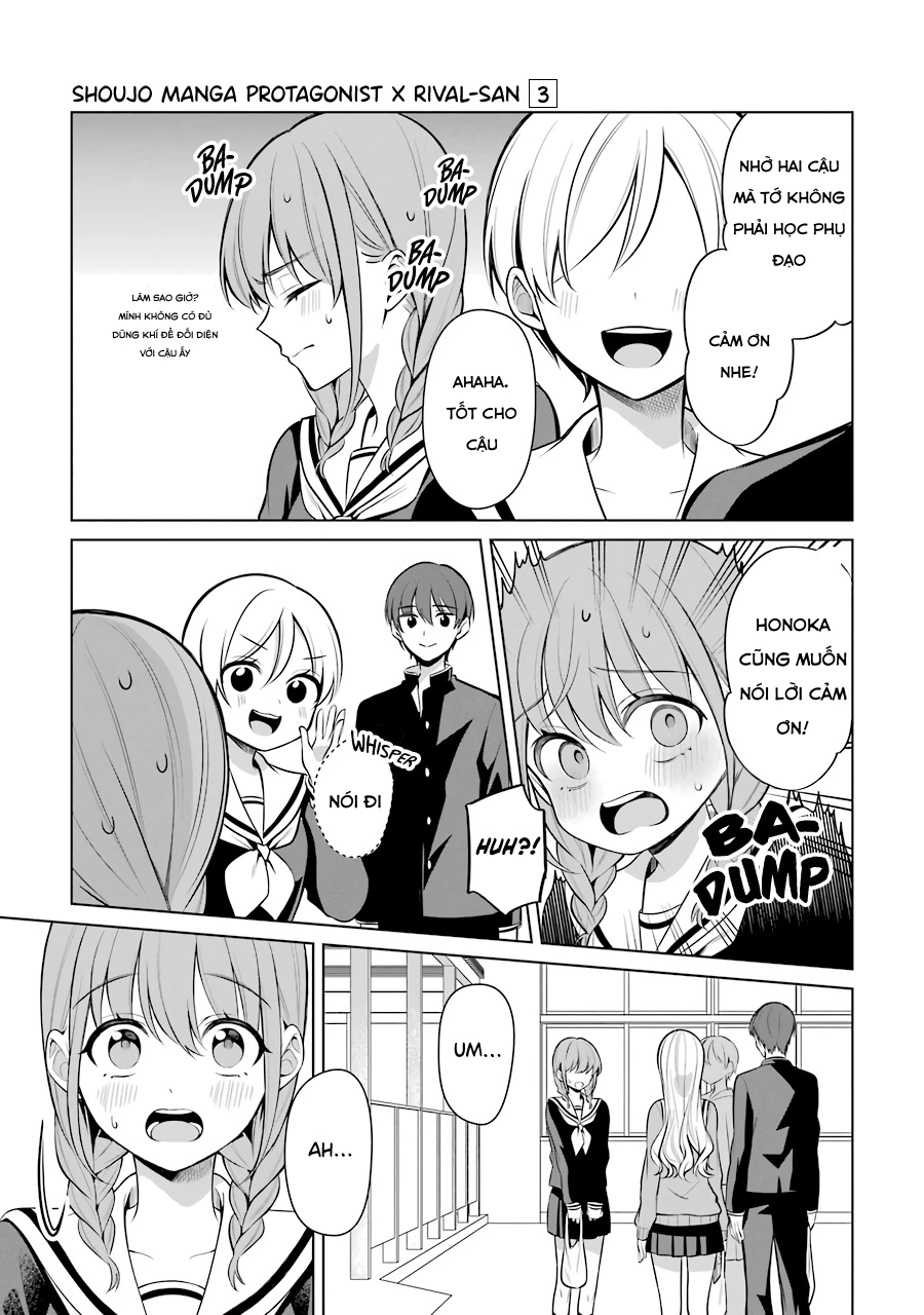 Shoujo Manga Protagonist X Rival San Chapter 36 - Trang 2
