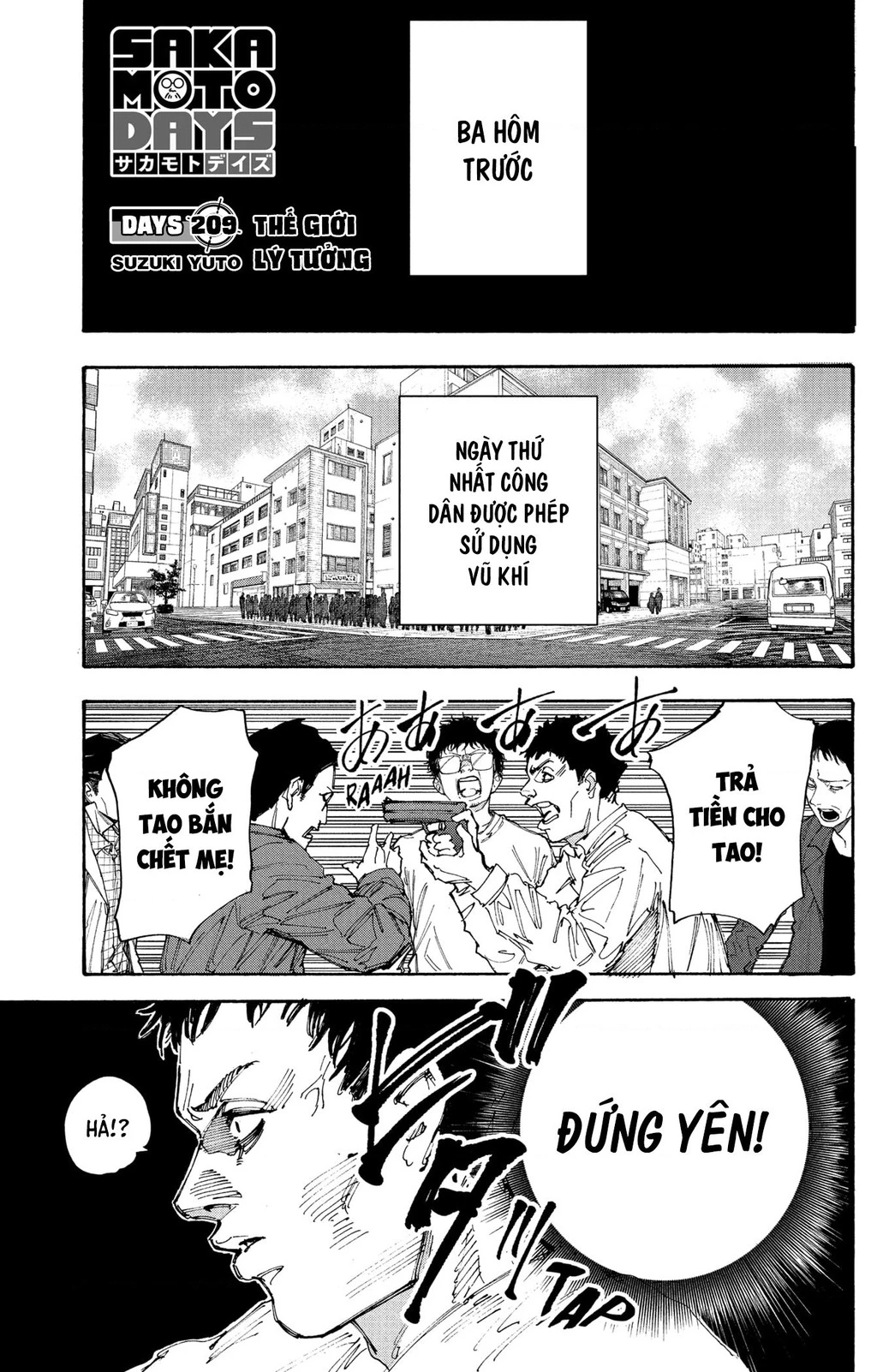 Sakamoto Days Chapter 209 - Trang 3