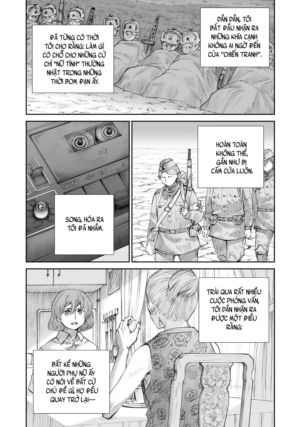 Chiến Tranh Không Có Một Khuôn Mặt Phụ Nữ Chapter 26.1 - Trang 2