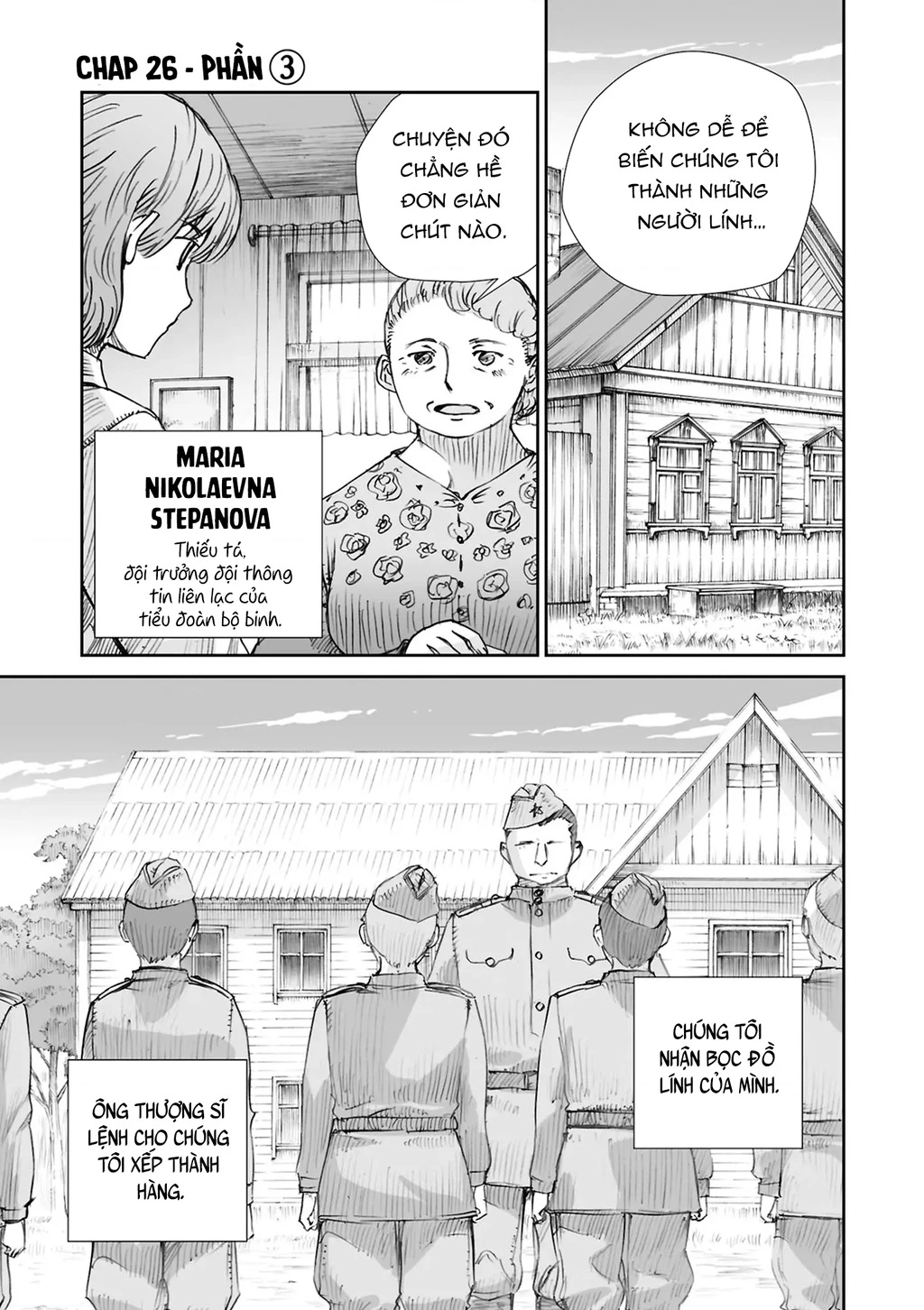 Chiến Tranh Không Có Một Khuôn Mặt Phụ Nữ Chapter 26.3 - Trang 2