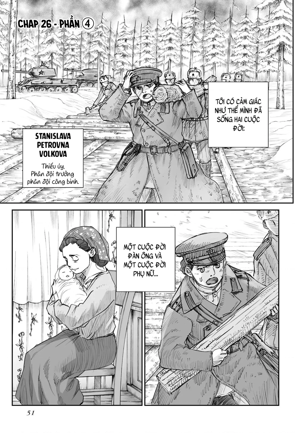 Chiến Tranh Không Có Một Khuôn Mặt Phụ Nữ Chapter 26.4 - Trang 2