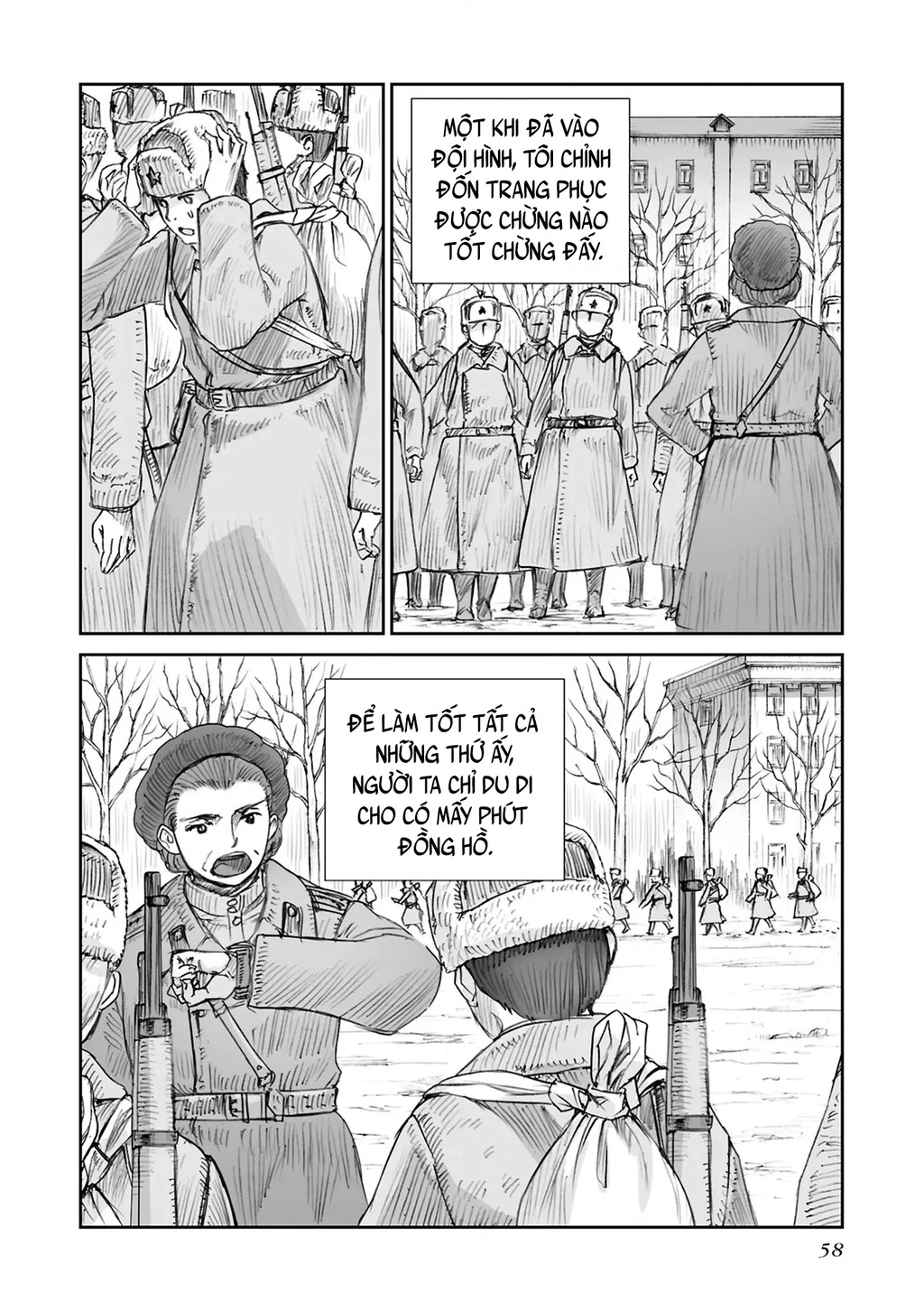 Chiến Tranh Không Có Một Khuôn Mặt Phụ Nữ Chapter 26.4 - Trang 2