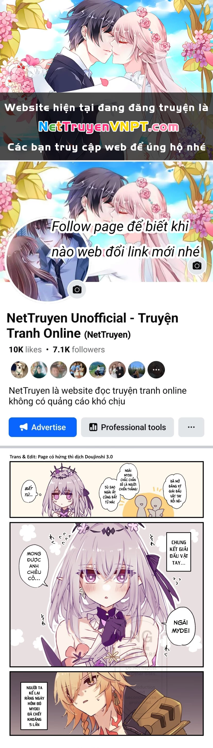 Tuyển tập truyện dịch của Page có hứng thì dịch Doujinshi Chapter 725 - Trang 3