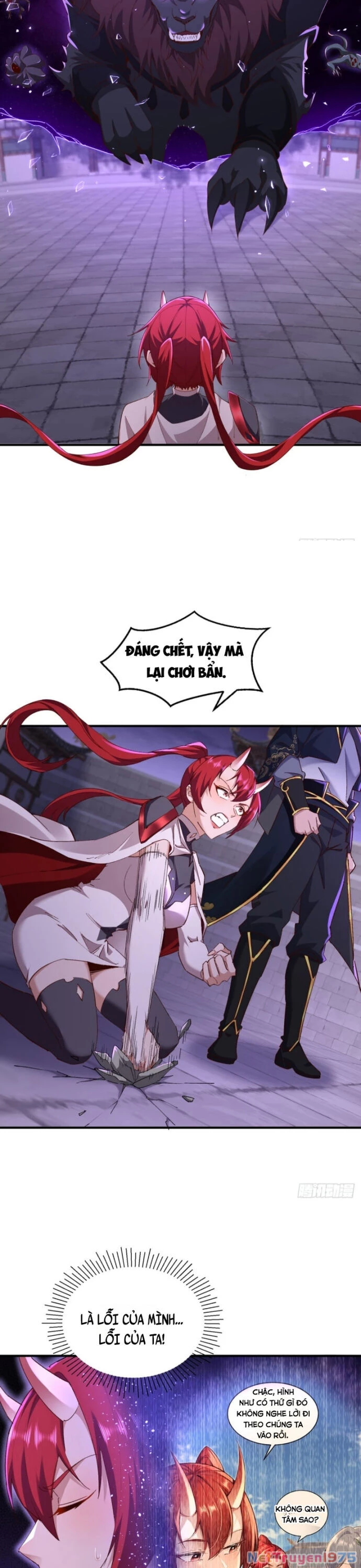 Xuyên Không Thành Npc: Ta Có Lão Bà Che Chở Chapter 116 - Trang 3