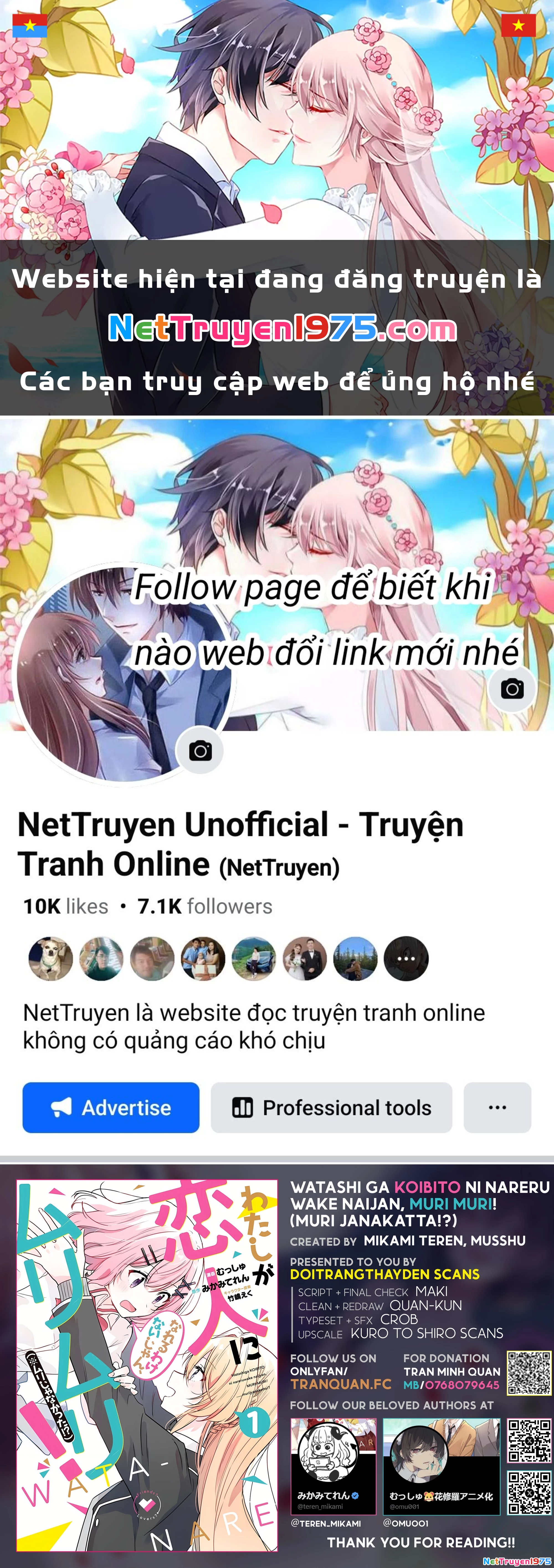 Tôi mà làm người yêu của các người á? Không thể nào!? (Hoặc là có!?) Chapter 1 - Trang 2
