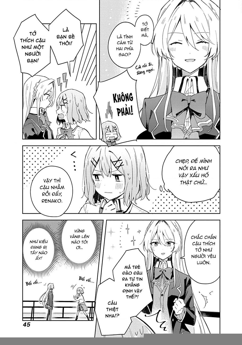 Tôi mà làm người yêu của các người á? Không thể nào!? (Hoặc là có!?) Chapter 2 - Trang 2