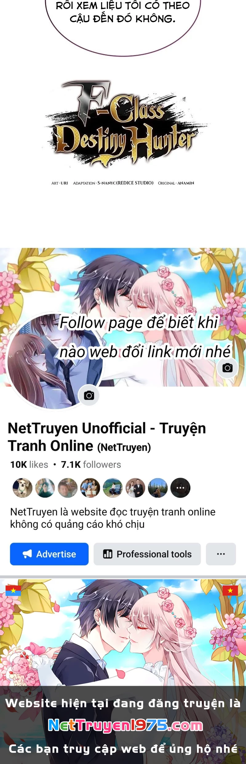 Thợ Săn Số Mệnh Cấp F Chapter 72 - Trang 3
