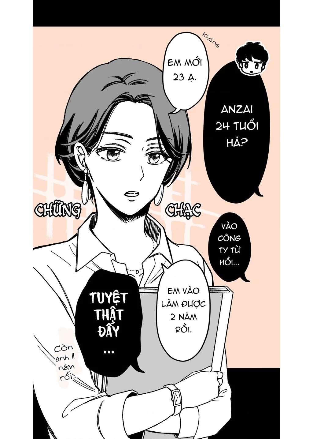 Em Có Thích Một Cấp Trên Mặt Búng Ra Sữa Không? Chapter 1 - Trang 3