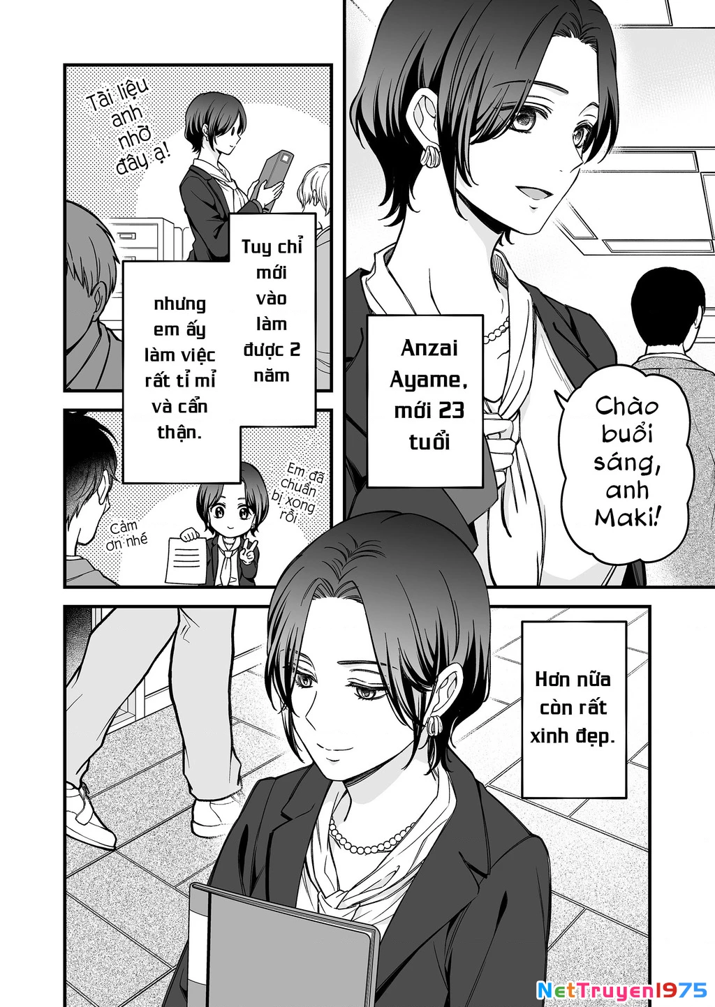 Em Có Thích Một Cấp Trên Mặt Búng Ra Sữa Không? Chapter 4 - Trang 3
