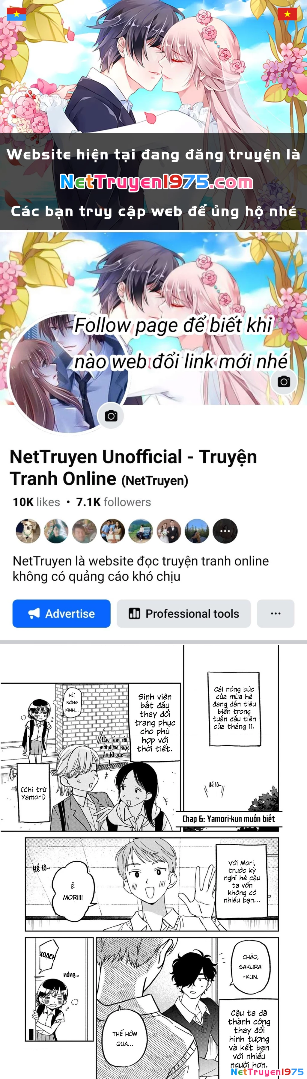 Đừng Làm Tôi Bối Rối, Yamori-kun! Chapter 6 - Trang 3