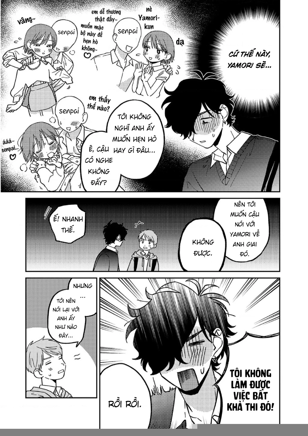 Đừng Làm Tôi Bối Rối, Yamori-kun! Chapter 6 - Trang 3