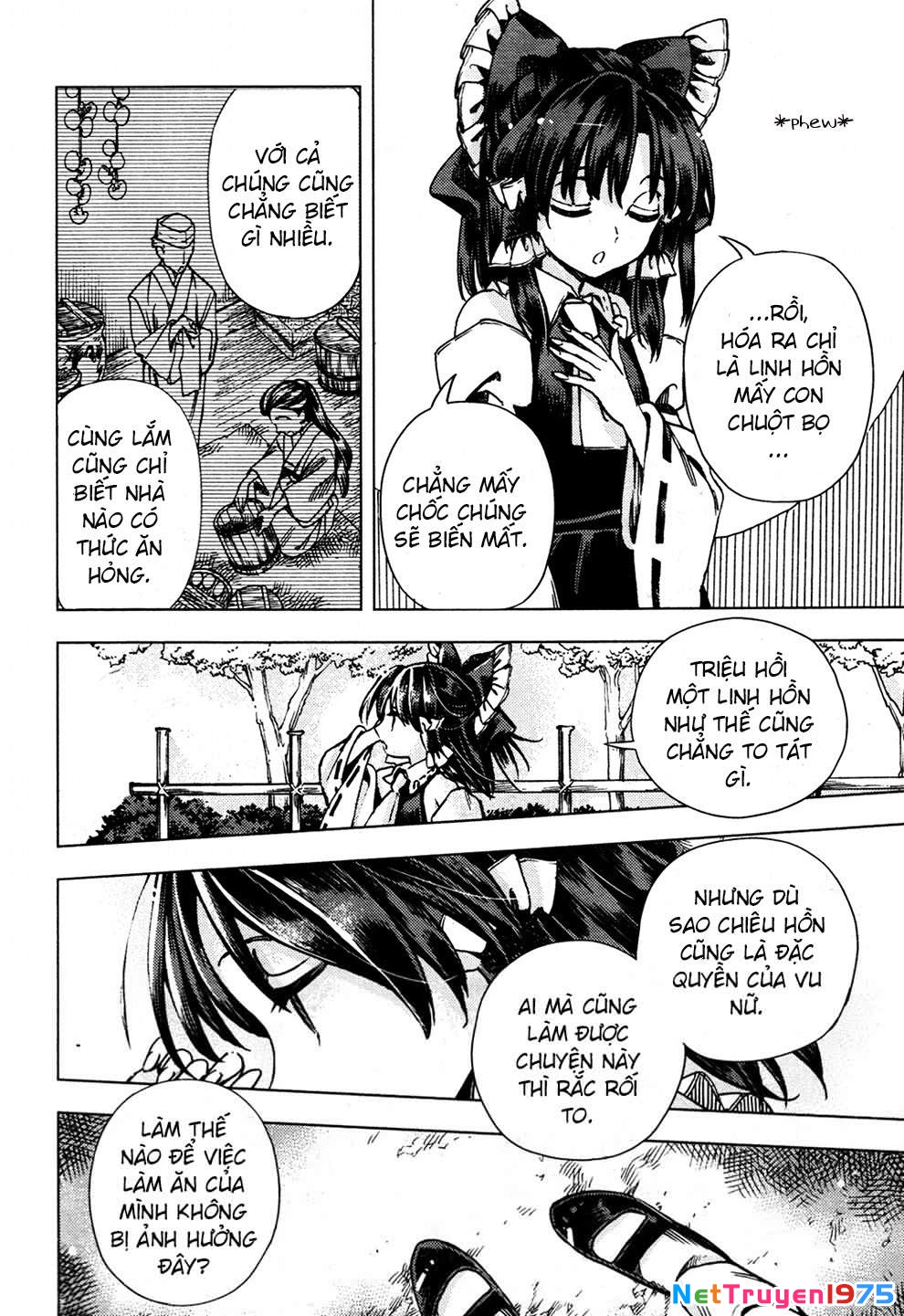 Touhou Suzunaan ~ Forbidden Scrollery Chapter 27: - Kokkuri tản mạn với tán anh đào (Phần hai) - Trang 3