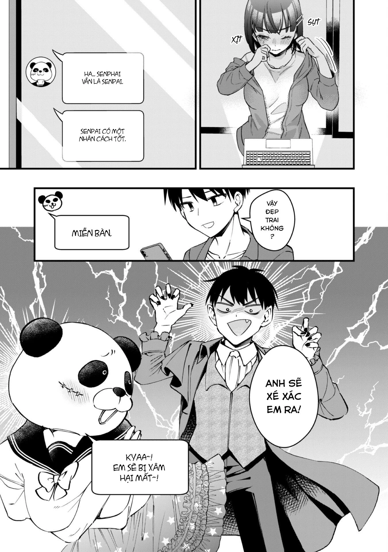 Senpai, Jitaku Keibiin no Koyou wa Ikaga desu ka? Chapter 2 - Trang 3