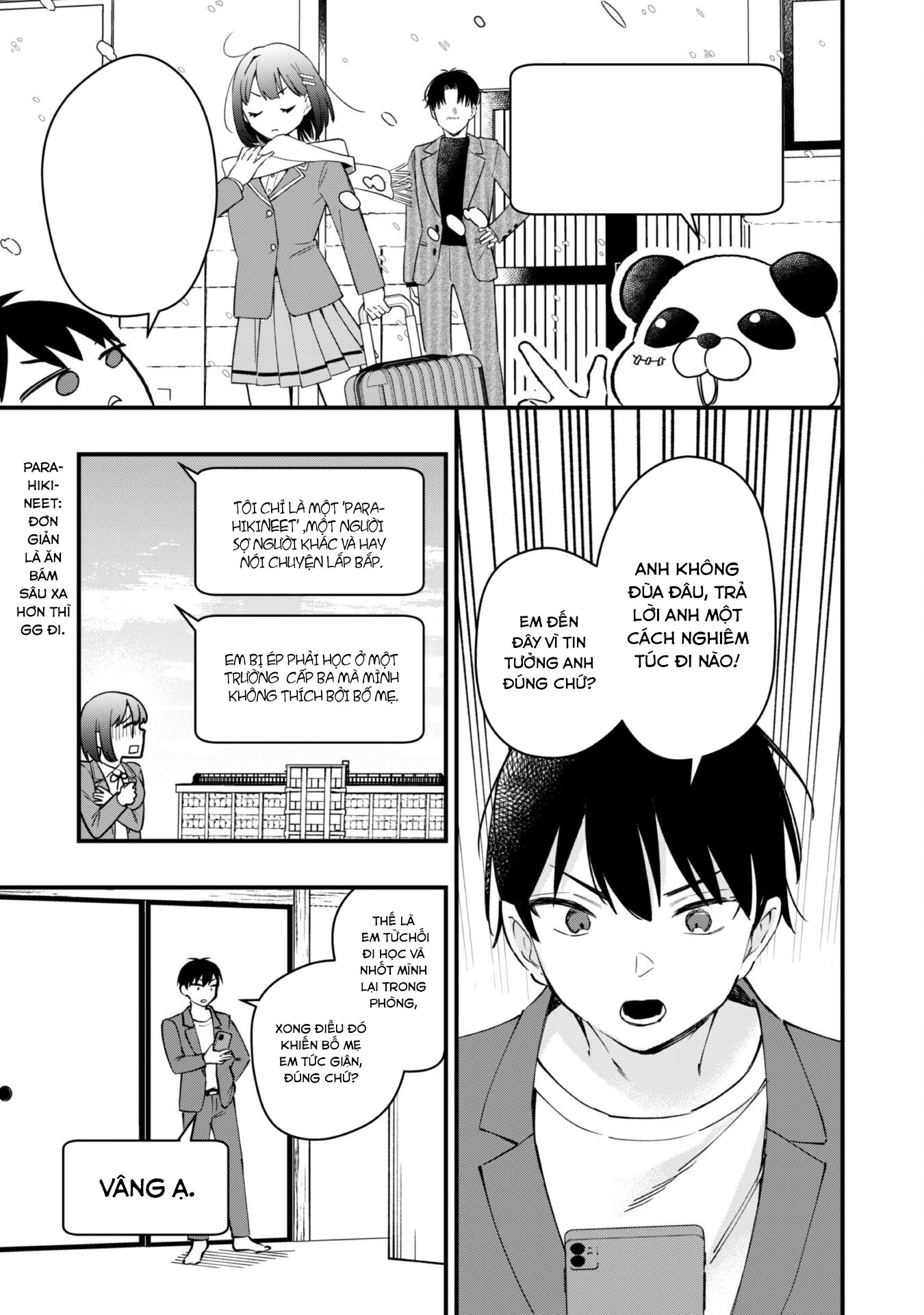 Senpai, Jitaku Keibiin no Koyou wa Ikaga desu ka? Chapter 2 - Trang 3