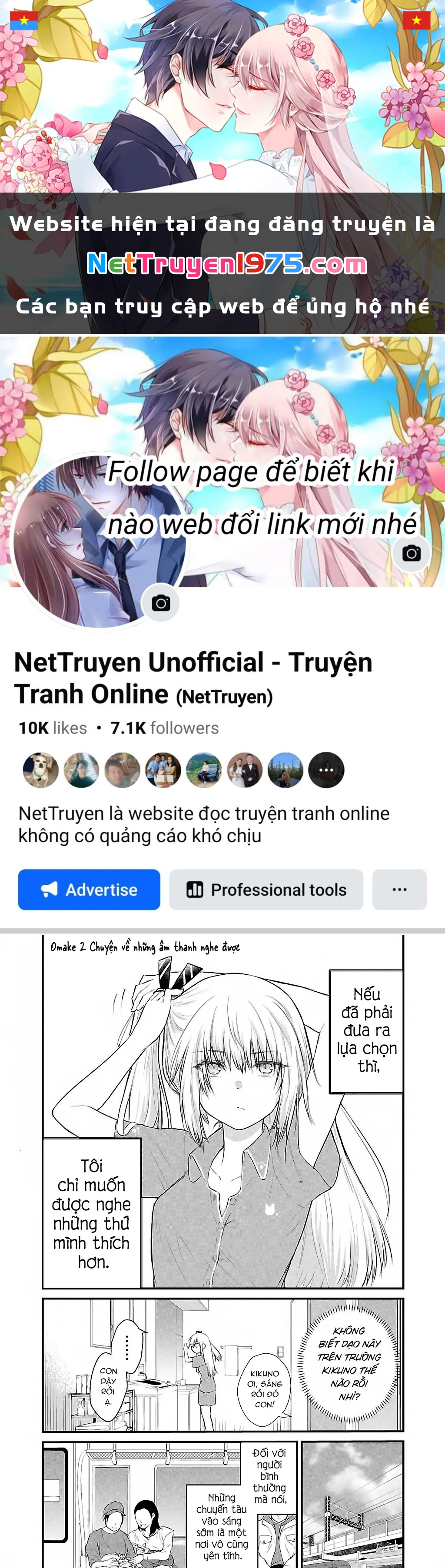 Cô bạn bị mất đi giọng nói luôn nghĩ rằng "Cậu ấy dịu dàng thật đấy" Chapter 40.2 - Trang 2