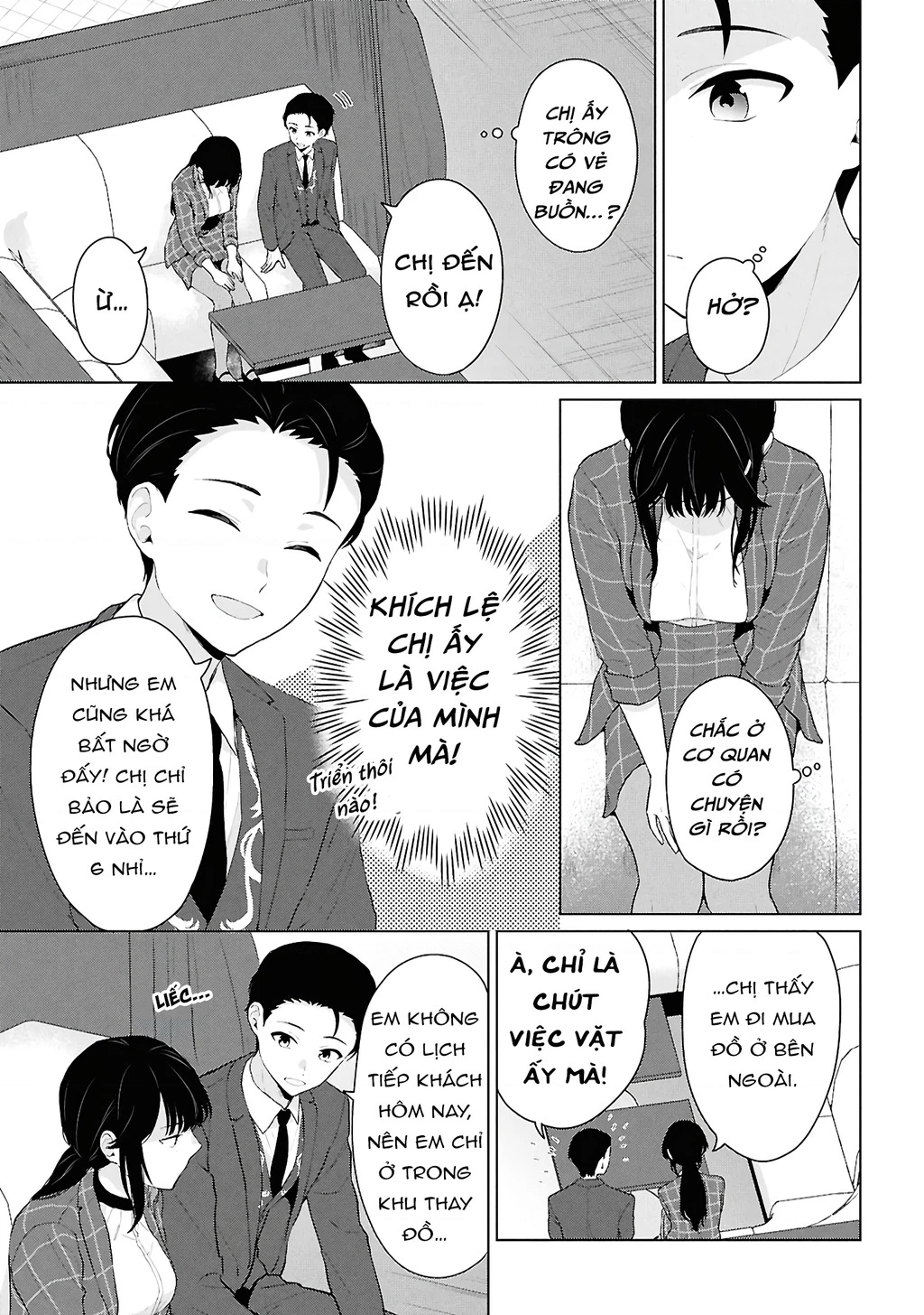Danjohi 1:5 no Sekai demo Futsu ni Ikirareru to Omotta? ~ Geki Juu Kanjou na Kanojotachi ga Mujikaku Danshi ni Honrousaretara Chapter 6 - Trang 3