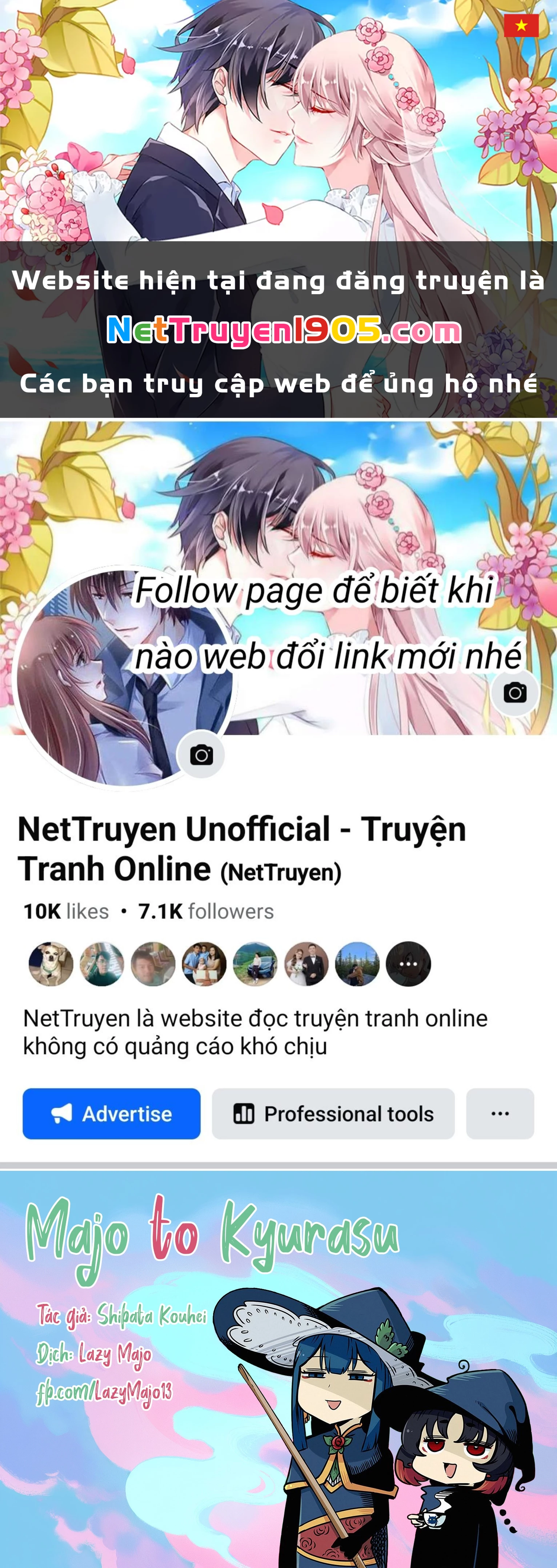 Majo to Kyurasu - Phù thủy phê pha Chapter 2.2 - Trang 2