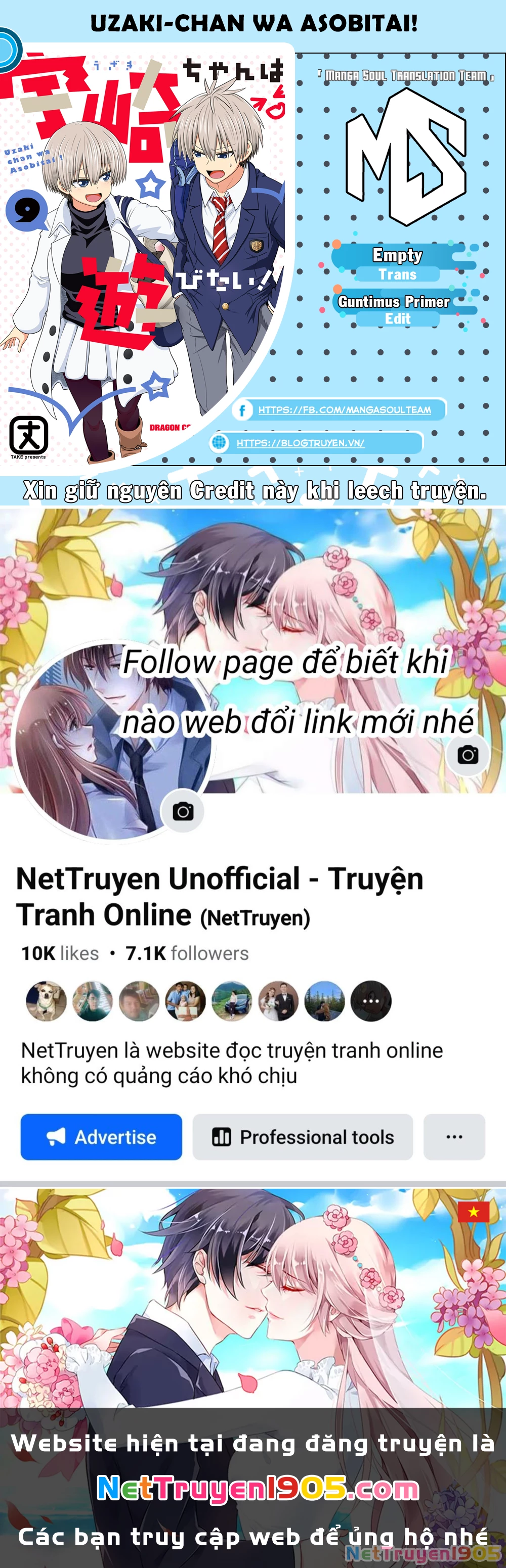 Uzaki-Chan Muốn Đi Chơi! Chapter 83 - Trang 2