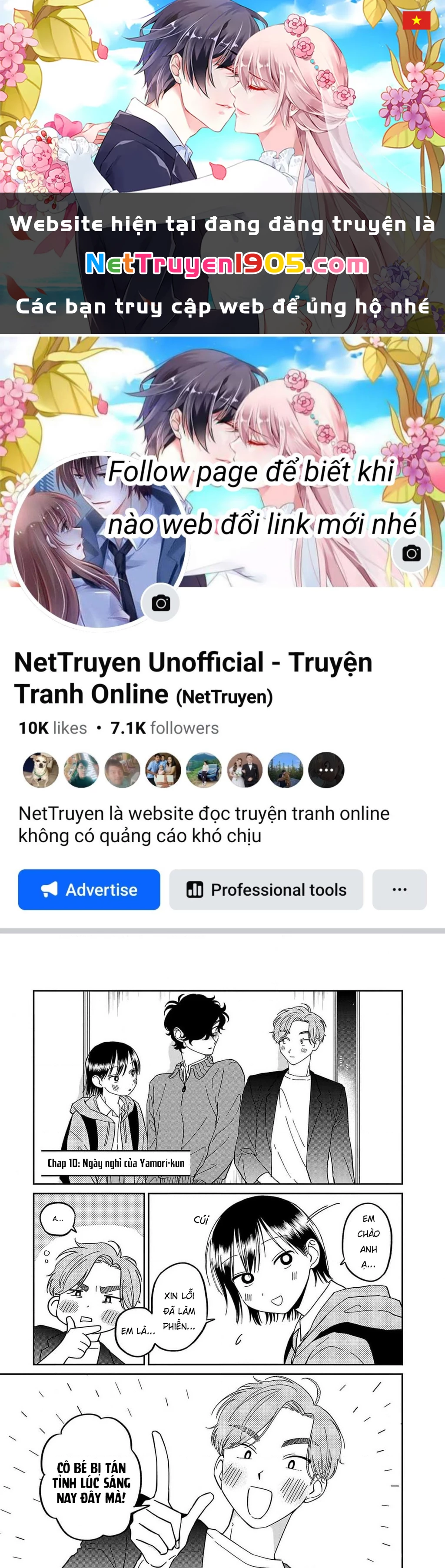 Đừng Làm Tôi Bối Rối, Yamori-kun! Chapter 10 - Trang 3