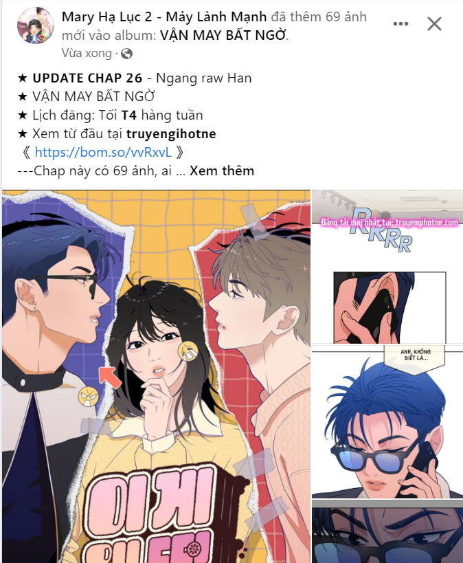VẬN MAY BẤT NGỜ Chapter 26.2 - Next Chapter 27