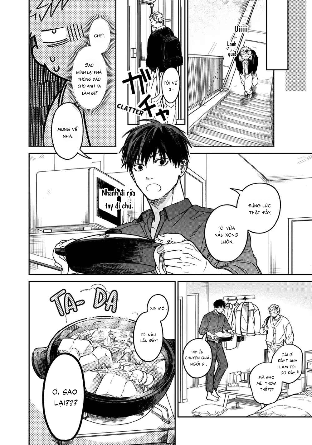 Tiền bối Enomoto không hề ngây thơ Chapter 2 - Trang 2