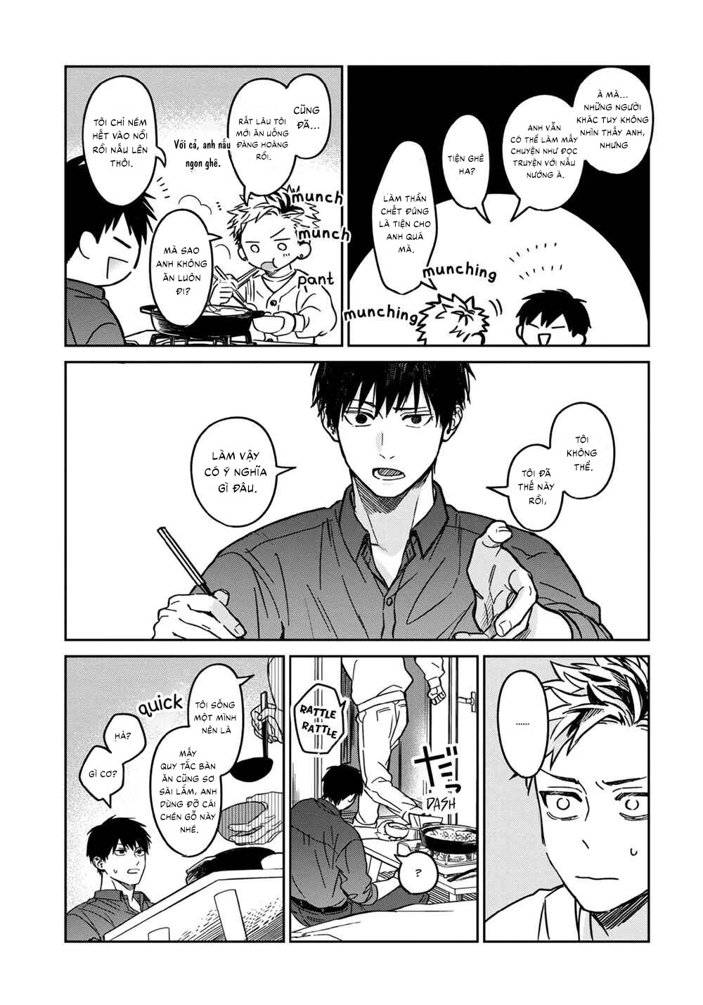Tiền bối Enomoto không hề ngây thơ Chapter 2 - Trang 2