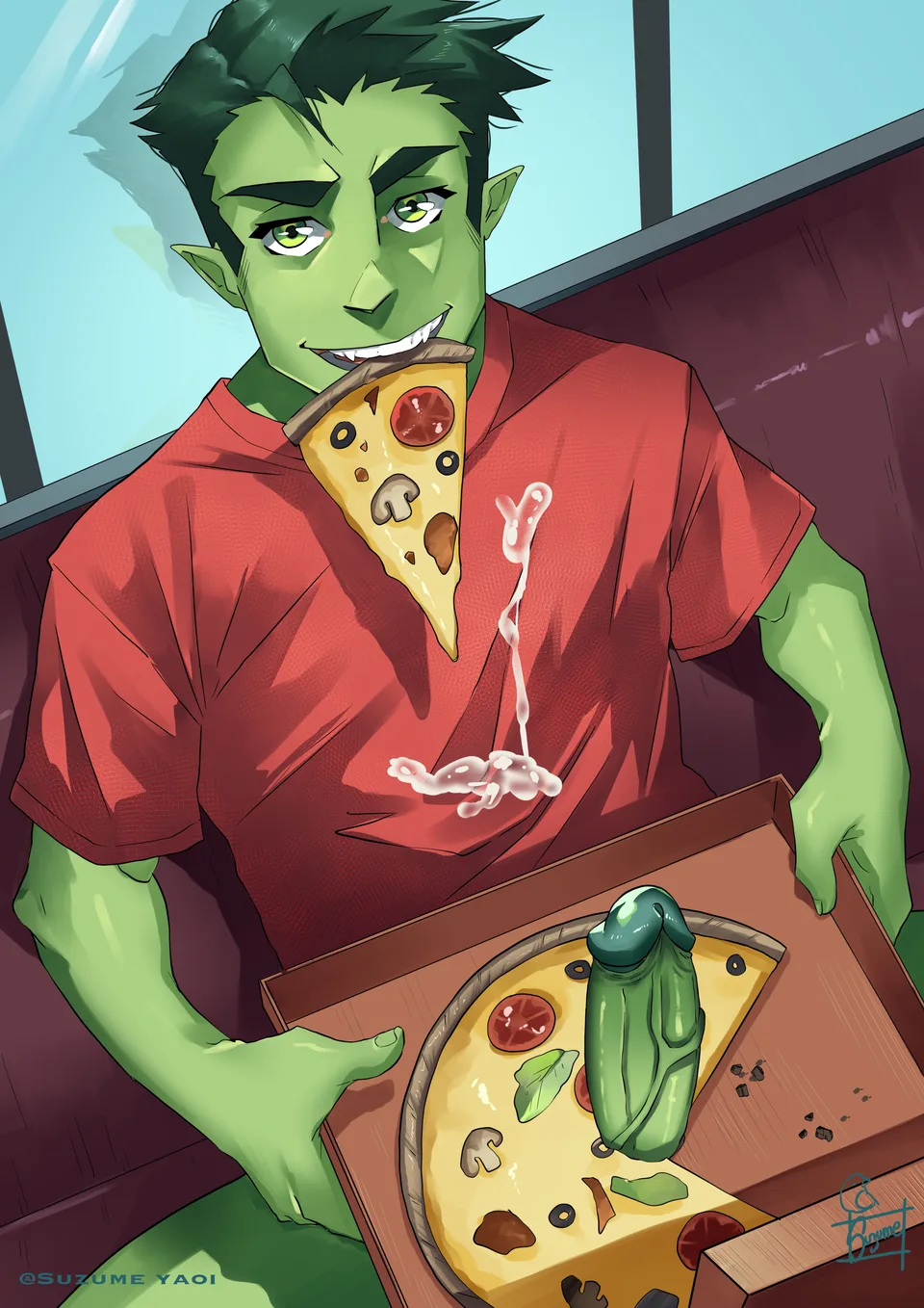 Tuyển tập không thoại gây Nứng cực mạnh Chapter 6 Pizza dăm - Trang 2