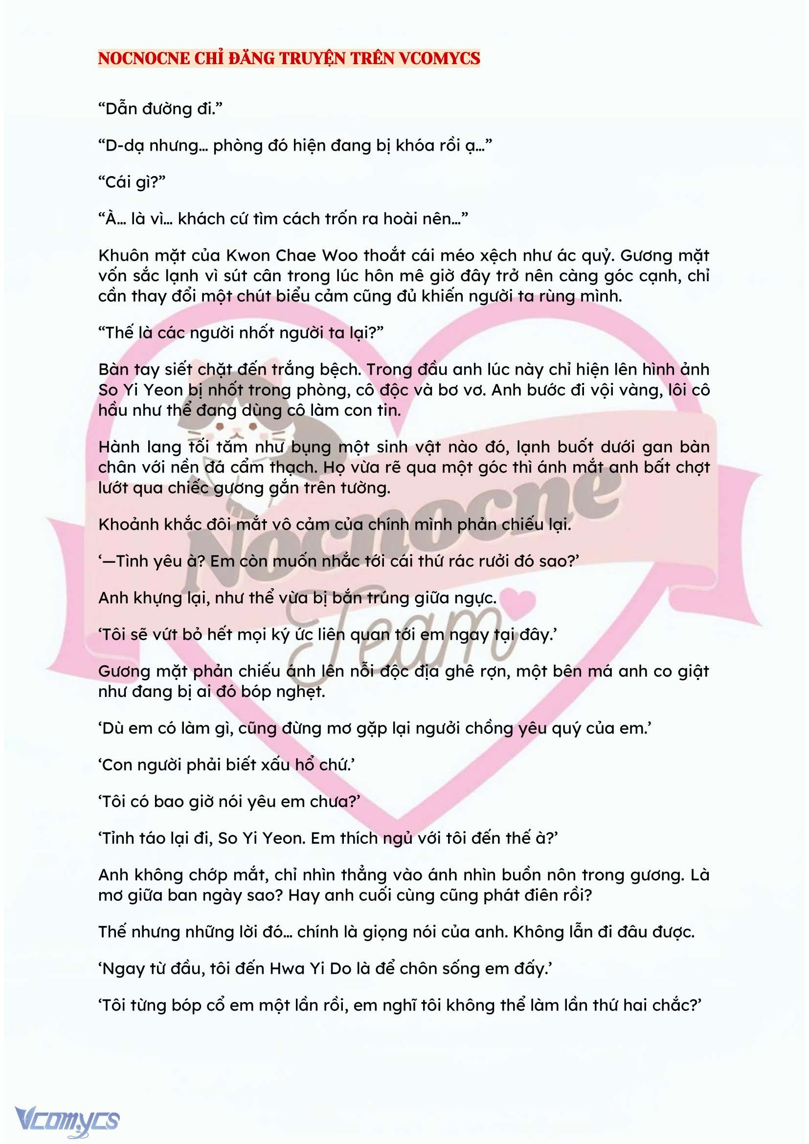 [FULL] [NOVEL] BẪY HOA Chap 111 - Next Chap 112