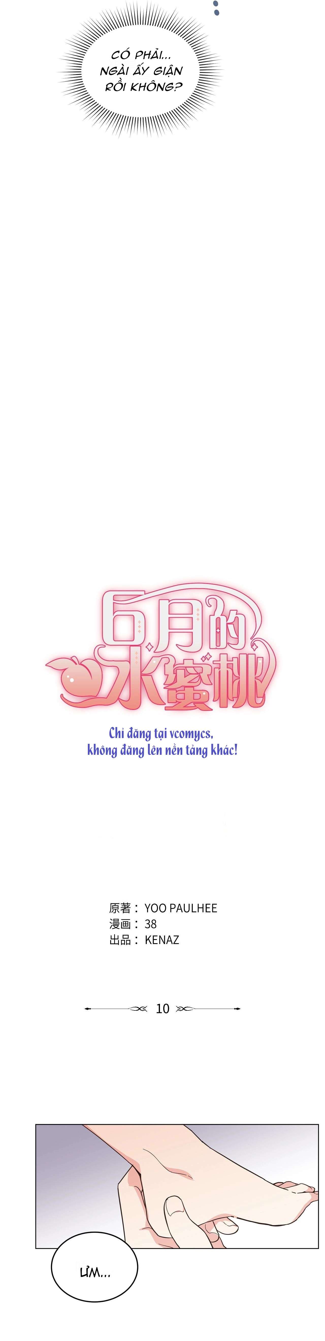 Quả Đào Mật Tháng 6 Chap 10 - Next Chap 11