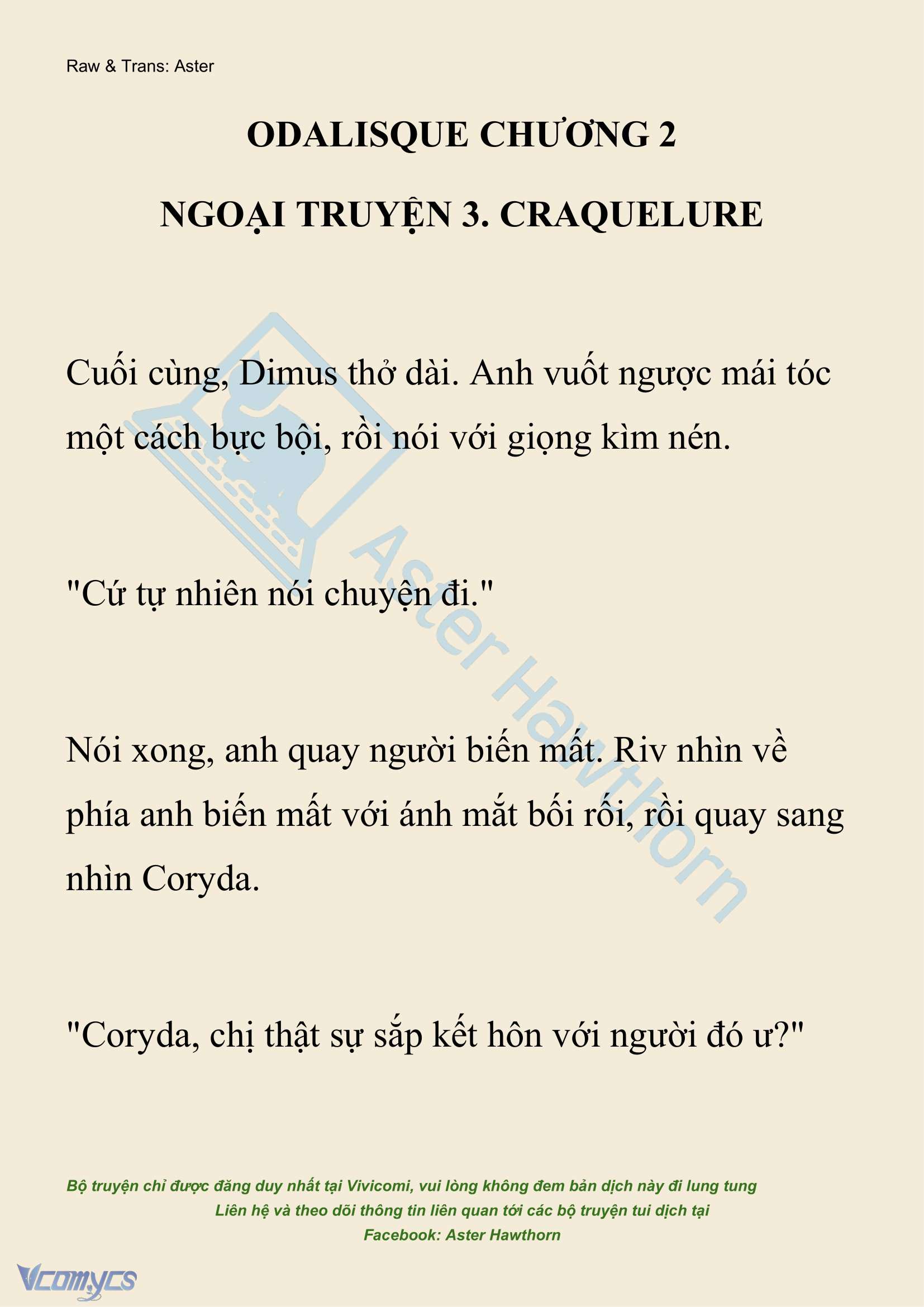 [NOVEL] Odalisque Chap 157 - Next Chap 158