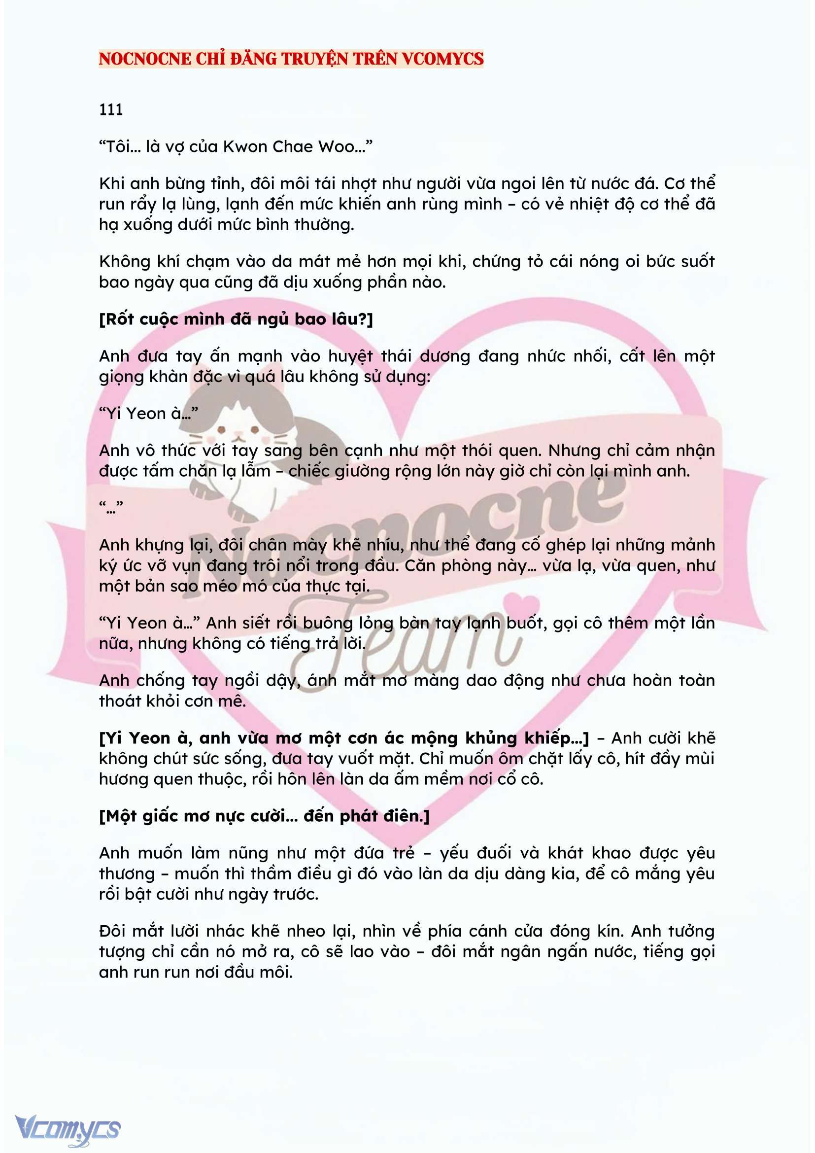 [FULL] [NOVEL] BẪY HOA Chap 111 - Next Chap 112