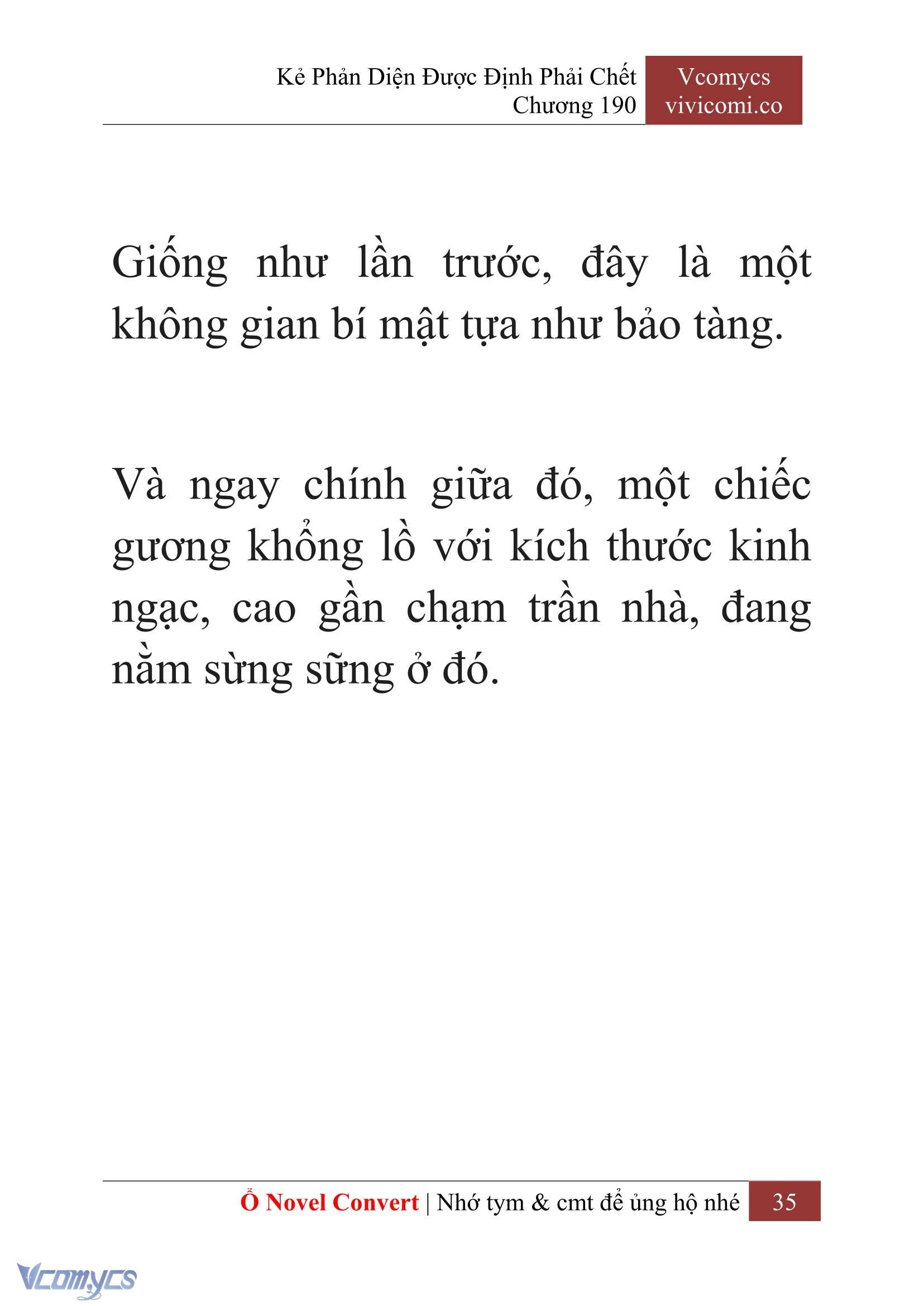[Novel] Kẻ Phản Diện Được Định Phải Chết Chap 190 - Trang 2