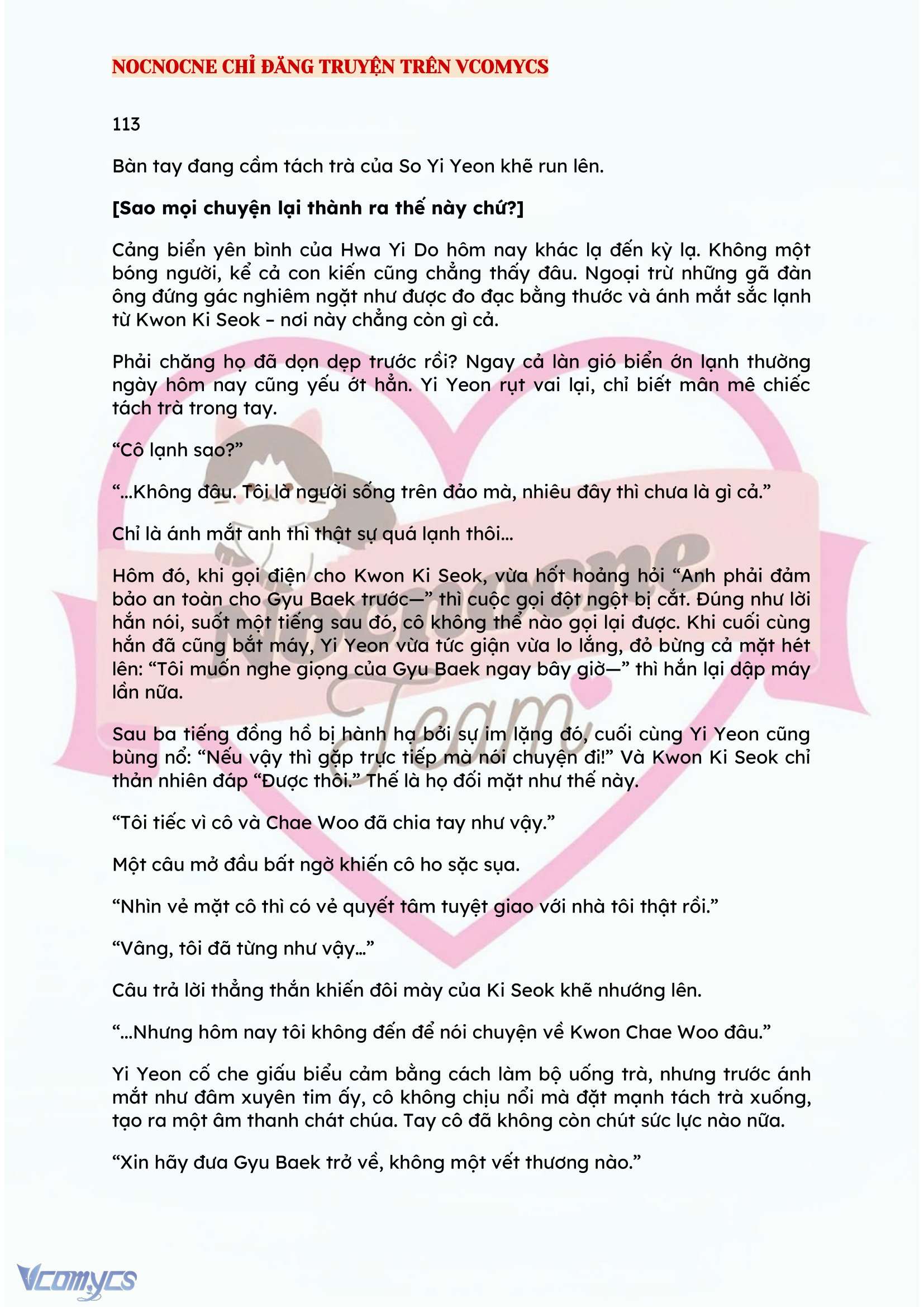 [FULL] [NOVEL] BẪY HOA Chap 113 - Next Chap 114
