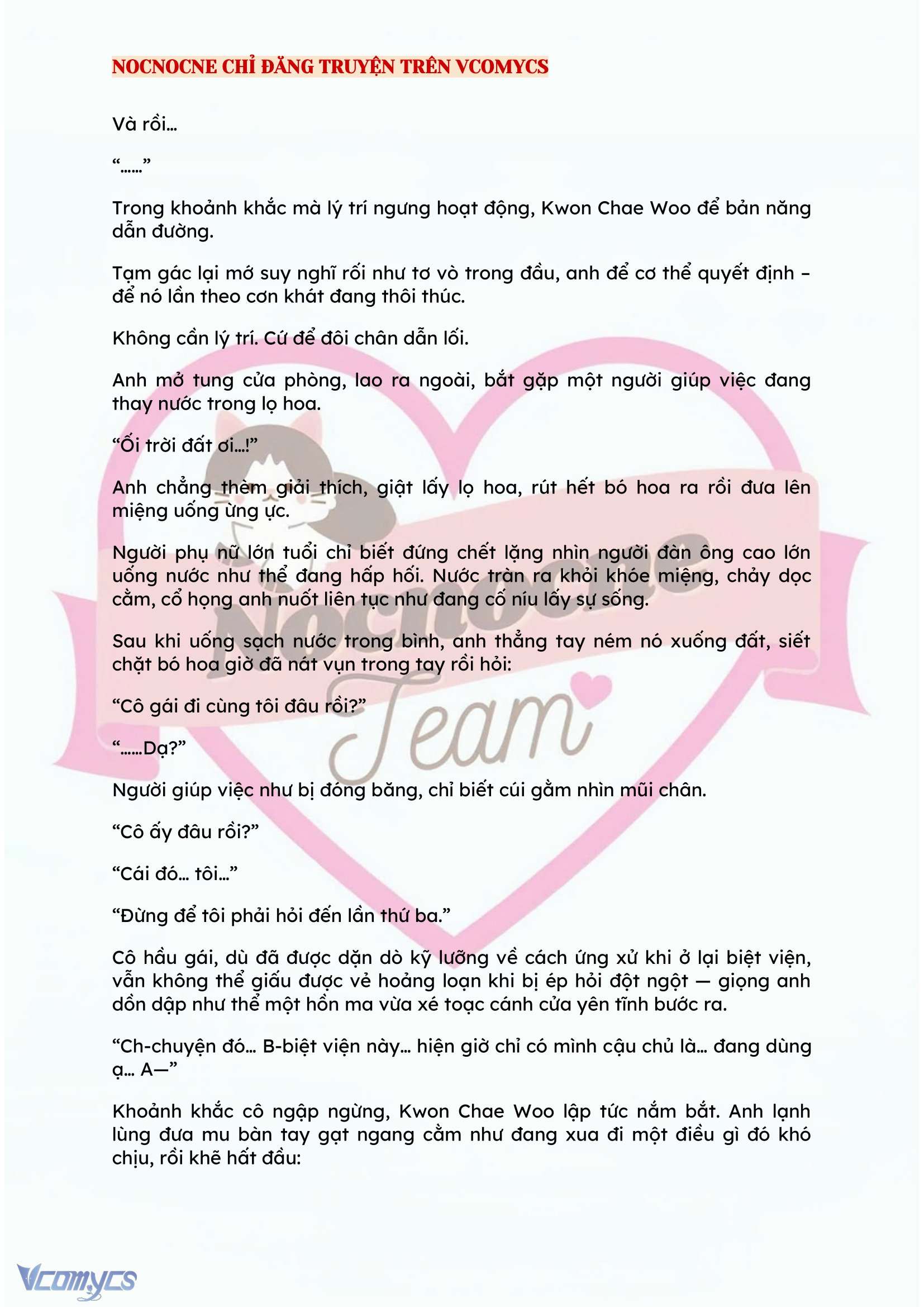 [FULL] [NOVEL] BẪY HOA Chap 111 - Next Chap 112