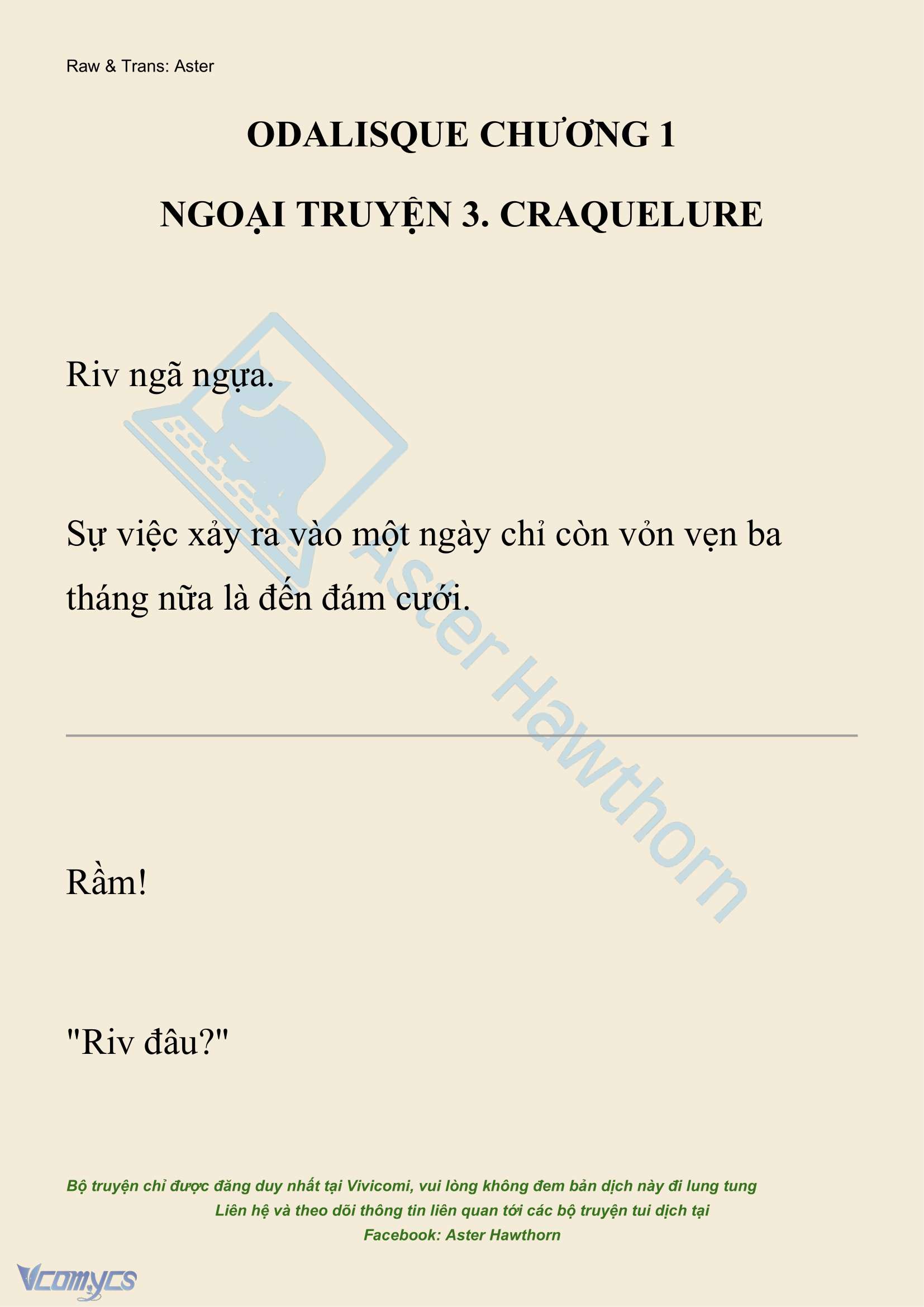 [NOVEL] Odalisque Chap 156 - Next Chap 157