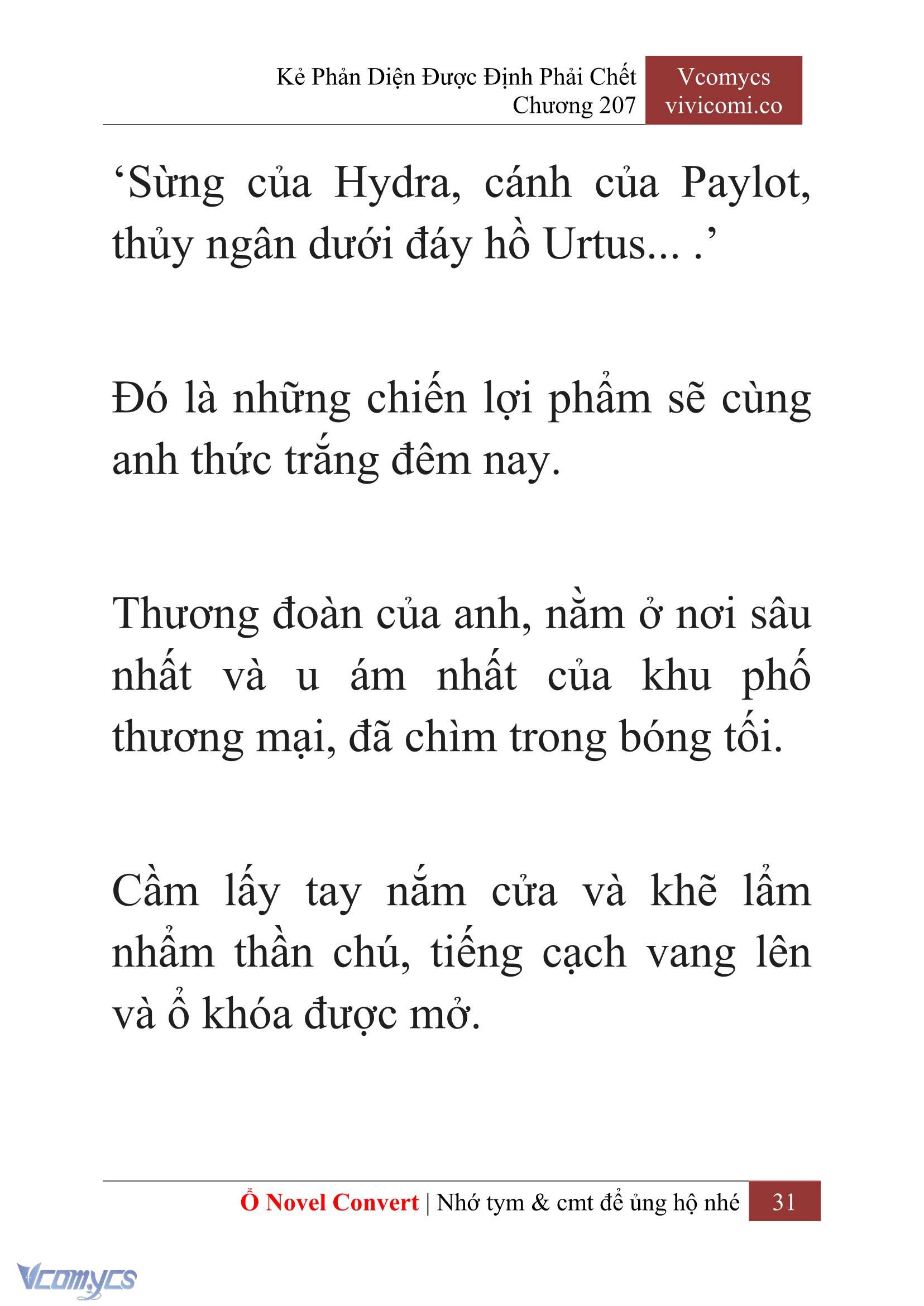 [Novel] Kẻ Phản Diện Được Định Phải Chết Chap 207 - Trang 2