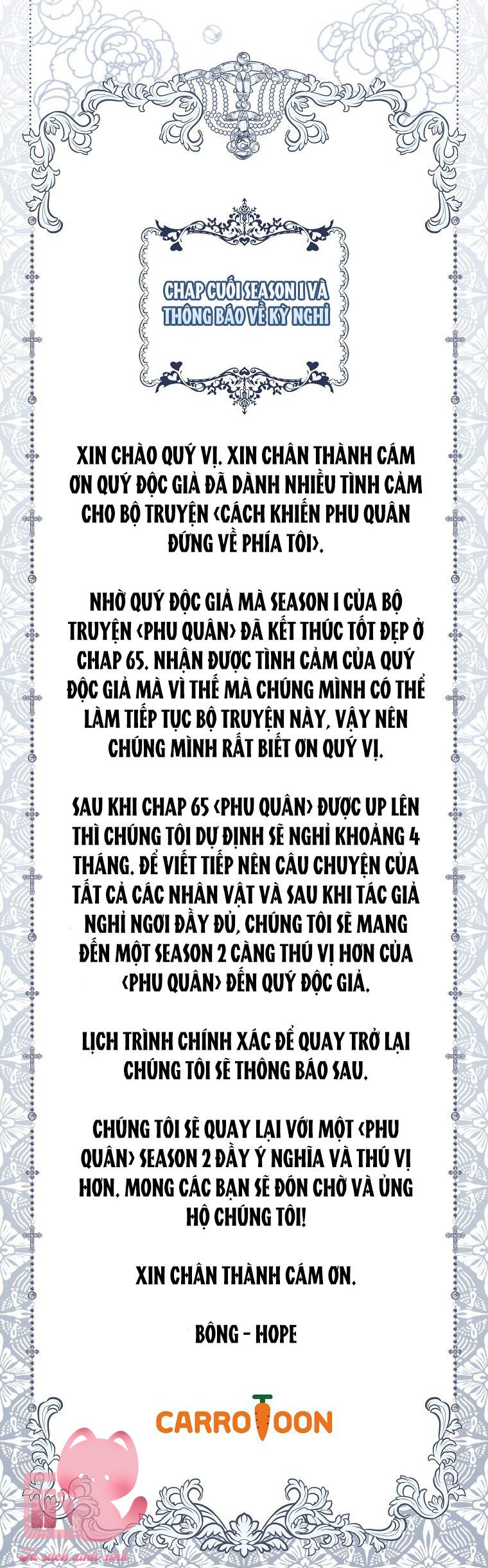 Cách Khiến Phu Quân Đứng Về Phía Tôi Chap 65 - Trang 2