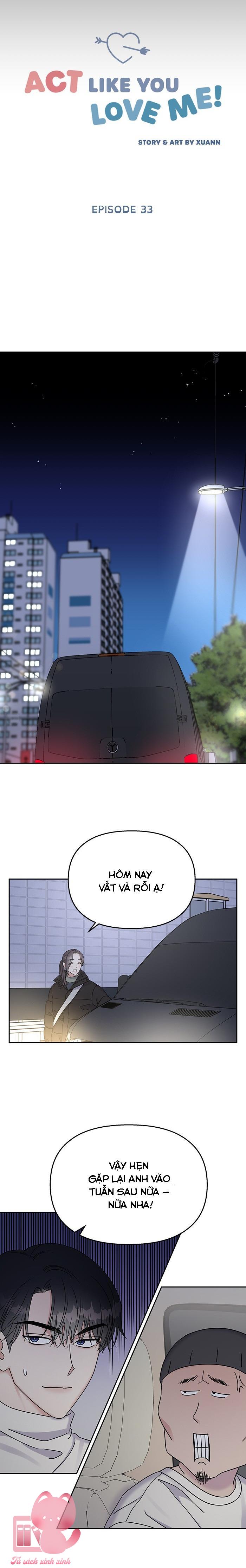Hãy Vờ Như Ta Yêu Nhau Chap 33 - Trang 2