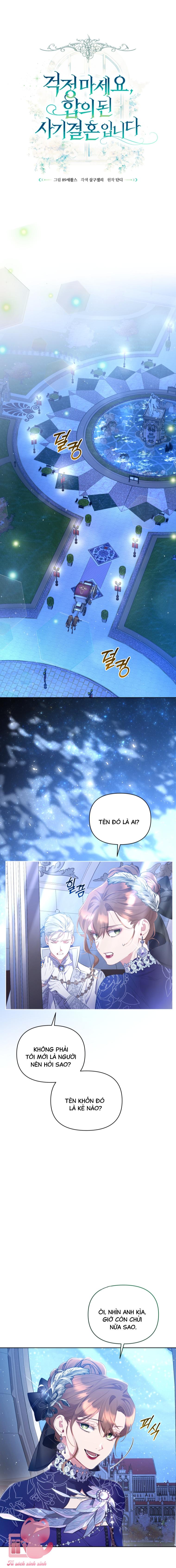 Đừng Lo, Đây Là Cuộc Hôn Nhân Lừa Đảo Có Thỏa Thuận Trước Chap 22 - Trang 3