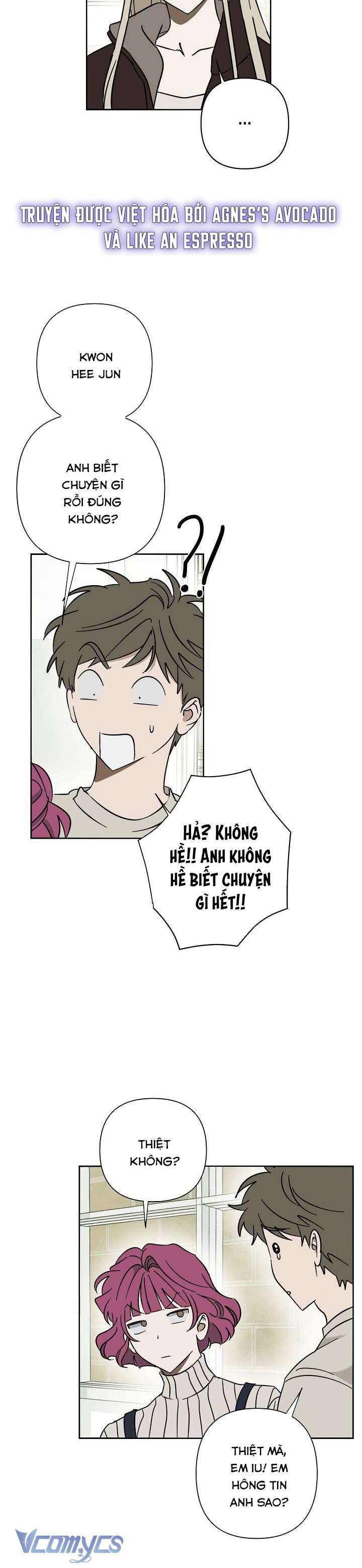 Tiền Bối, Đừng Nóng! Chap 18 - Trang 2